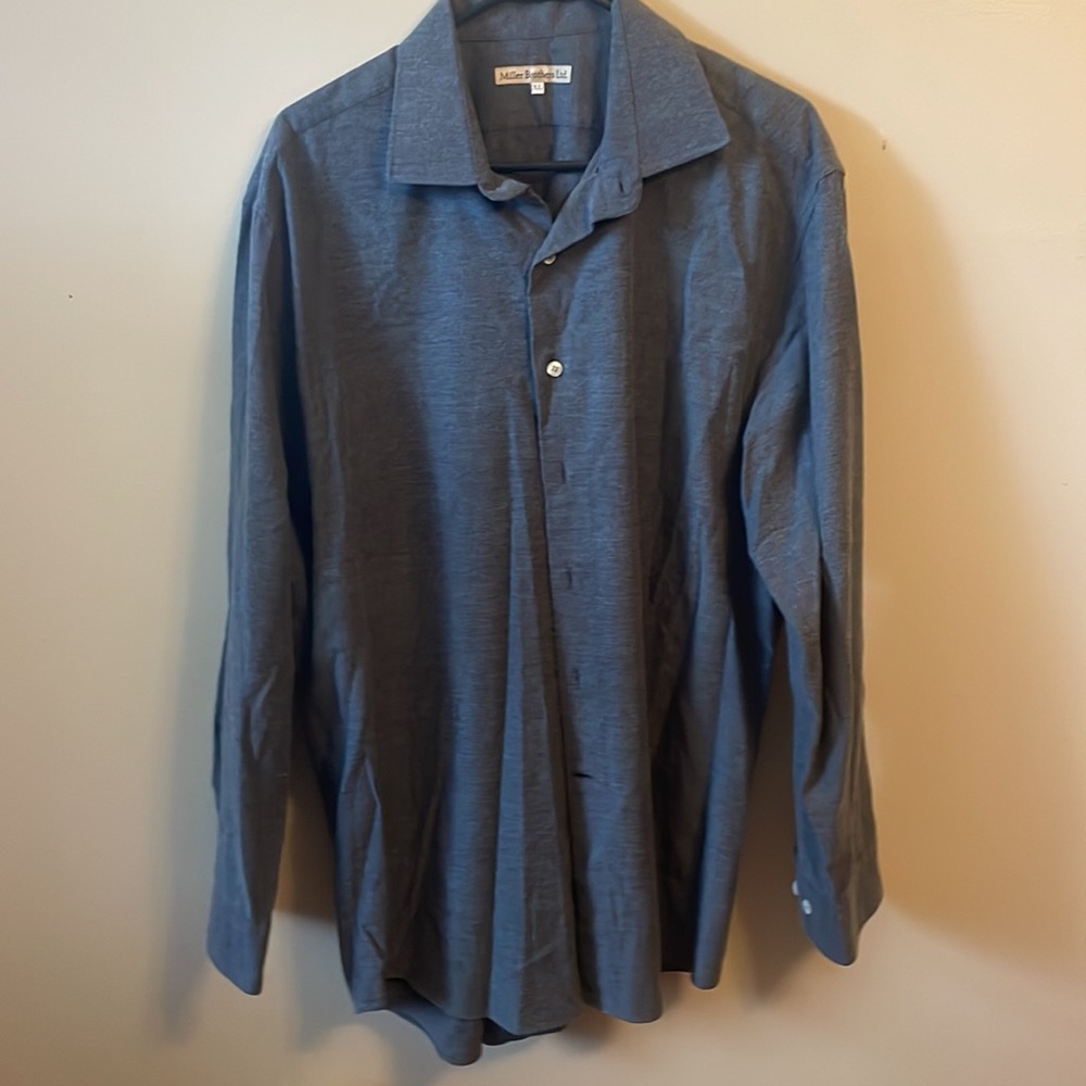 Grey Button Down - image 1